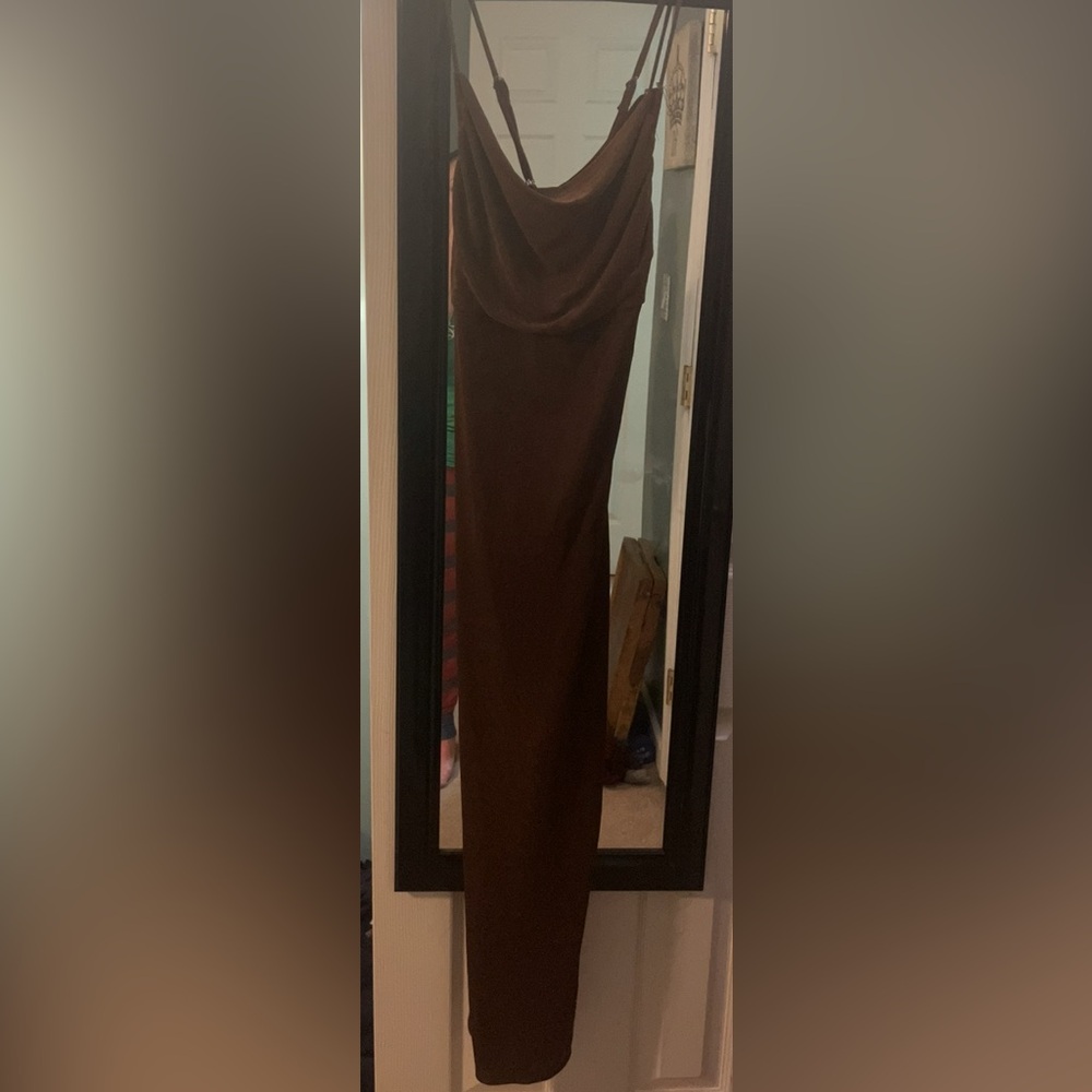 Brown Maxi Dress